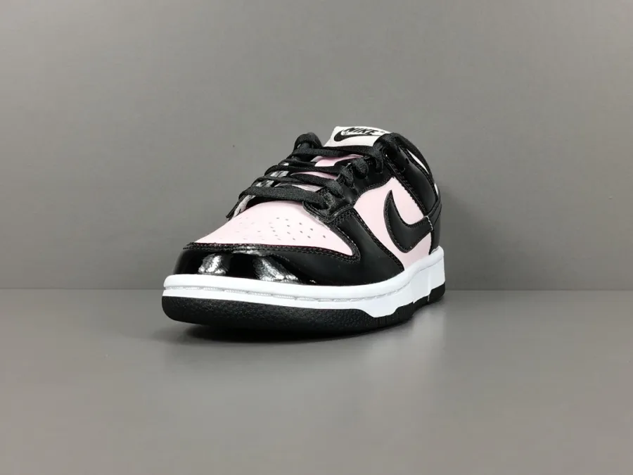 Dunk Low Pink Black Patent