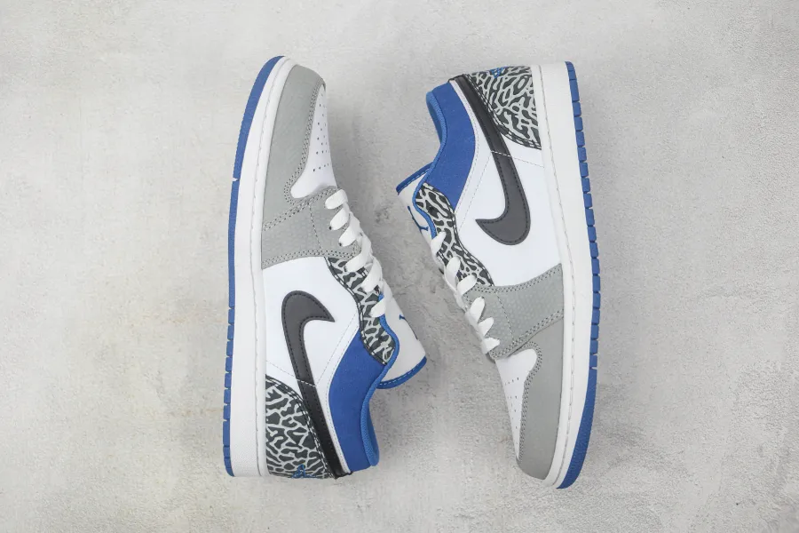 Jordan 1 True Blue Low