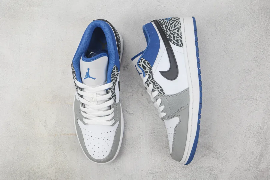 Jordan 1 True Blue Low