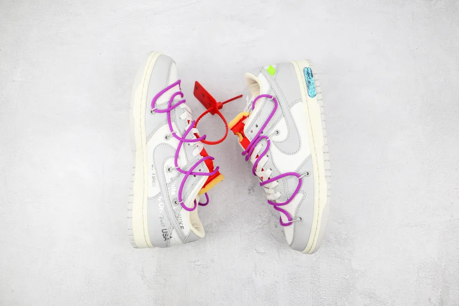 Off-White X Dunk Low Lot 45 