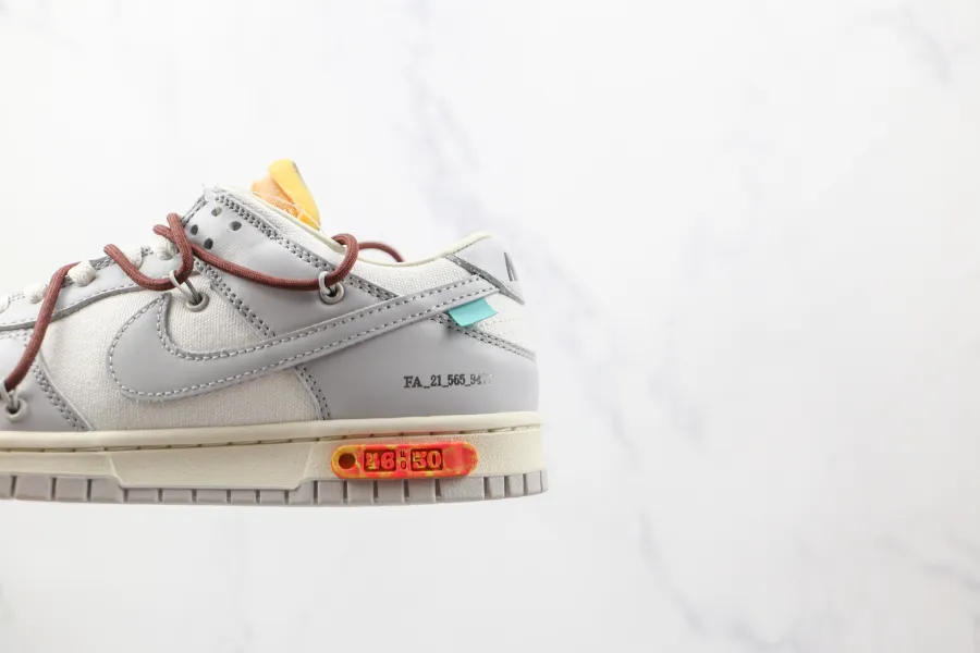 Off-White X Nike Dunk Low Lot 46 