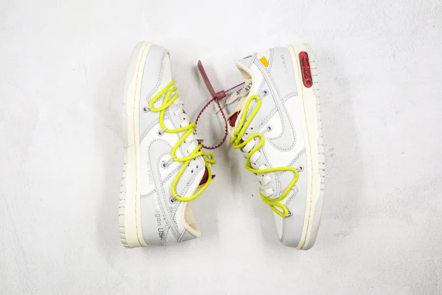 Off-White X Dunk Low Lot 8 