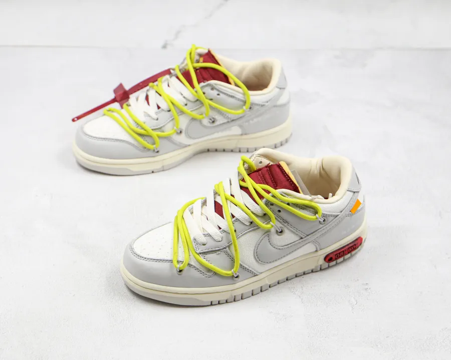 Off-White X Dunk Low Lot 8 