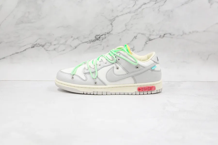 Off-White X Dunk Low Lot 7 