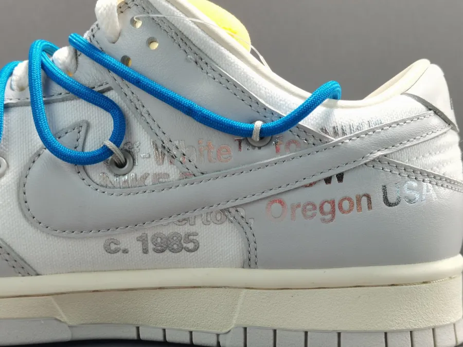 Off-White X Dunk Low Lot 10