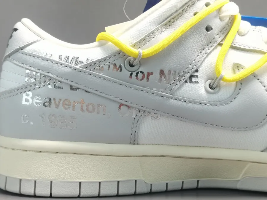 Off-White X Nike Dunk Low Lot 27