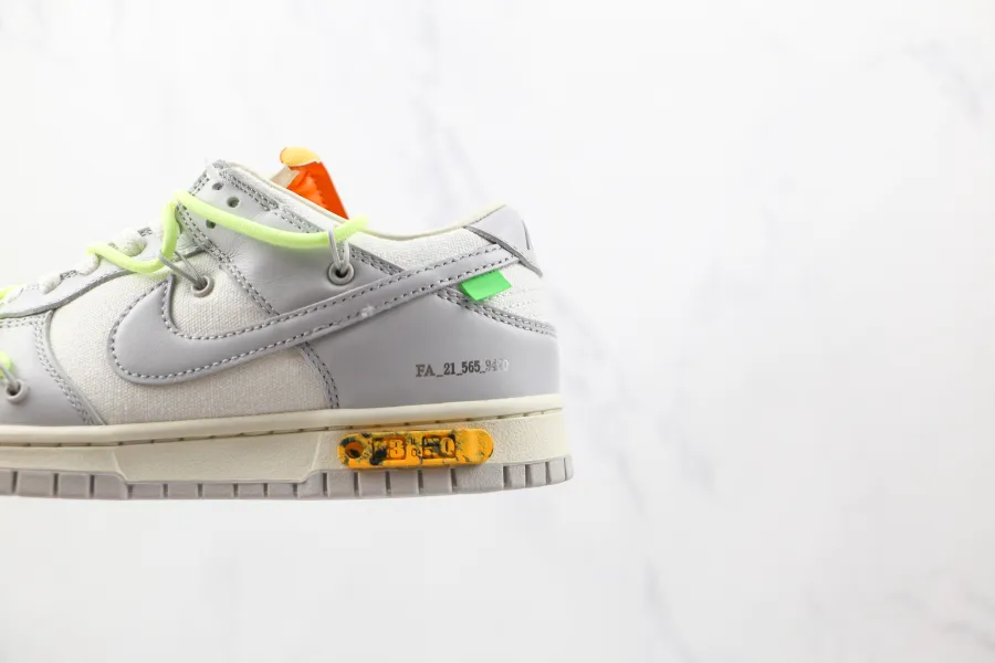 Off-White X Nike Dunk Low Lot 43 