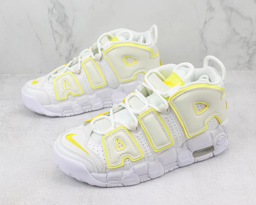 Wmns Air More Uptempo Light Citron 