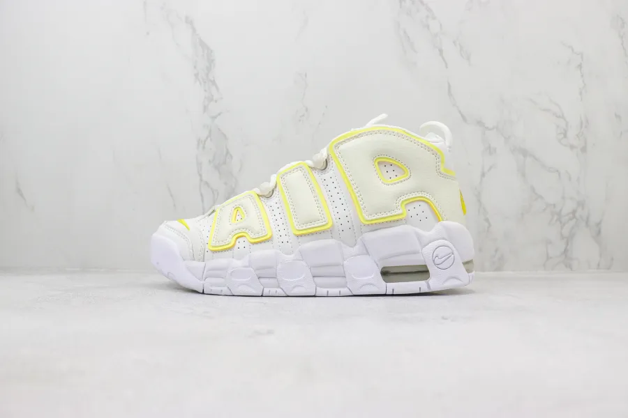 Wmns Air More Uptempo Light Citron 