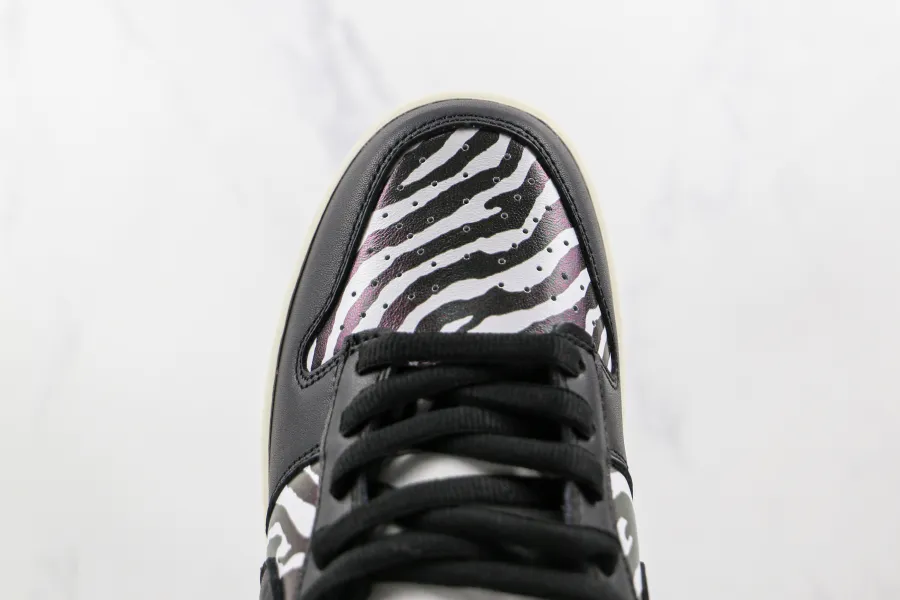 Quartersnacks X Nike Sb Dunk Low Zebra