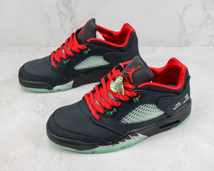 Clot X Air Jordan 5 Retro Low Jade 