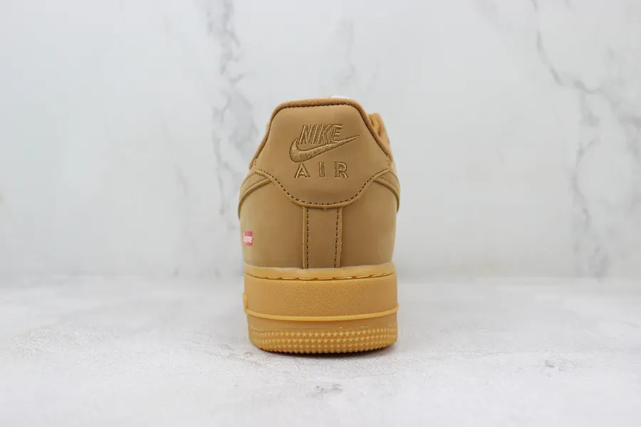 Supreme X Air Force 1 Low Sp Box Logo - Wheat 