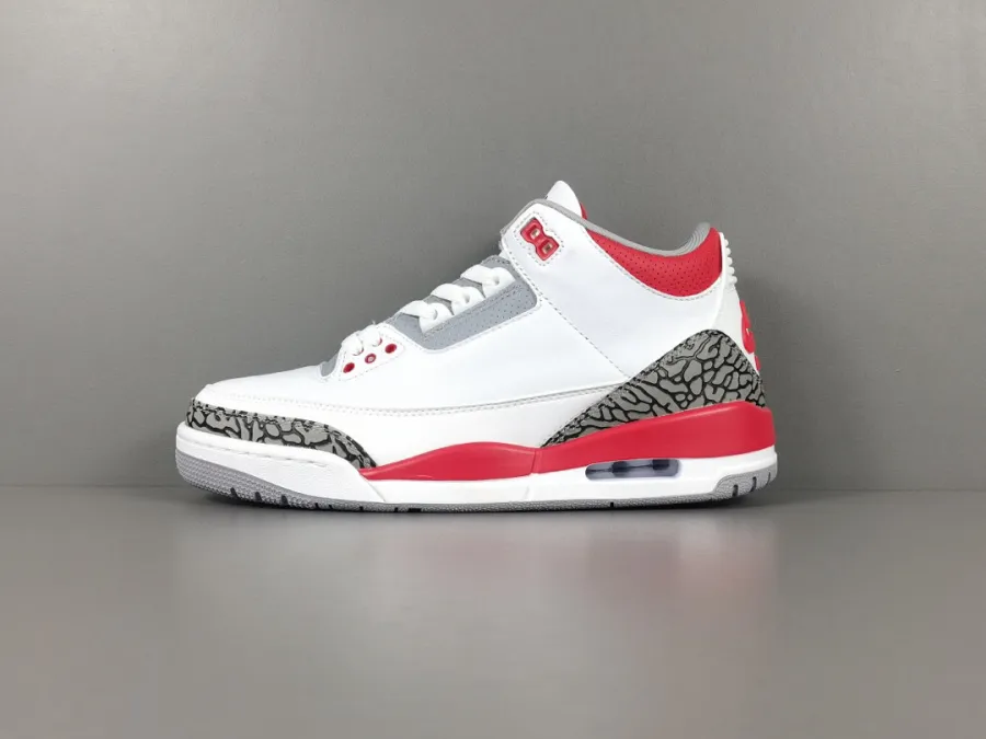 Jordan 3 Og Fire Red