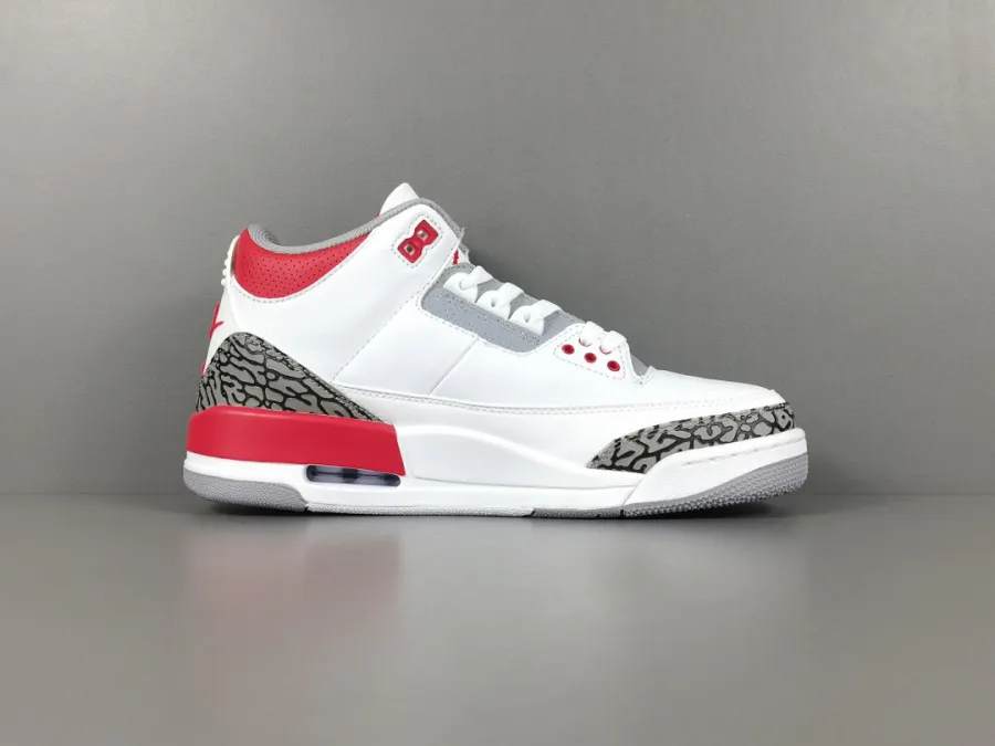 Jordan 3 Og Fire Red