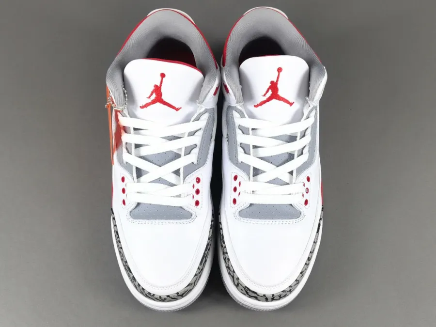 Jordan 3 Og Fire Red