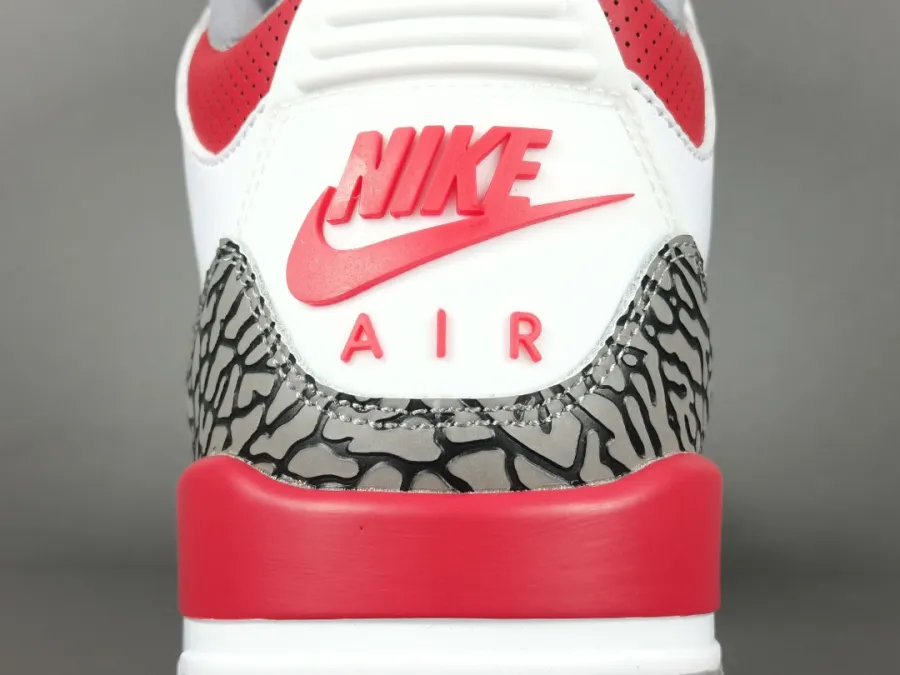 Jordan 3 Og Fire Red