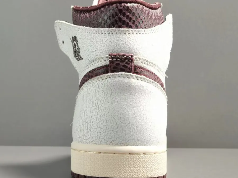 A Ma Maniere X Jordan 1 High Burgundy Crush