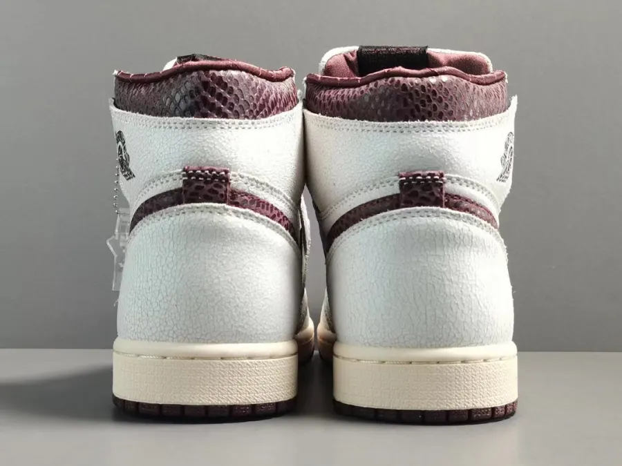 A Ma Maniere X Jordan 1 High Burgundy Crush