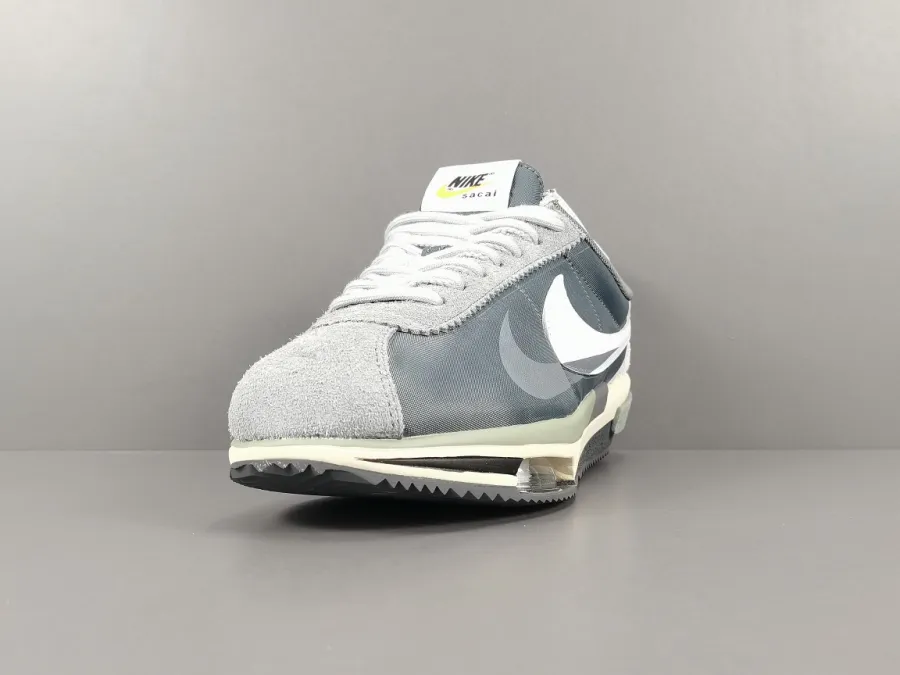 Sacai Nike Zoom Cortez White Grey