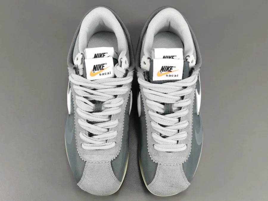 Sacai Nike Zoom Cortez White Grey