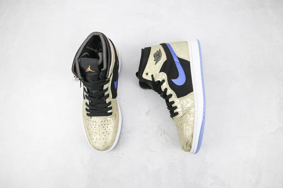 Air Jordan 1 Zoom Comfort Gold Laser 