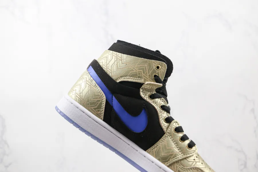 Air Jordan 1 Zoom Comfort Gold Laser 