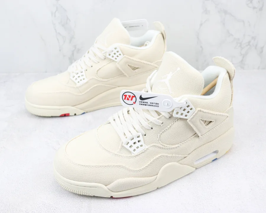 Wmns Air Jordan 4 Retro Blank Canvas 