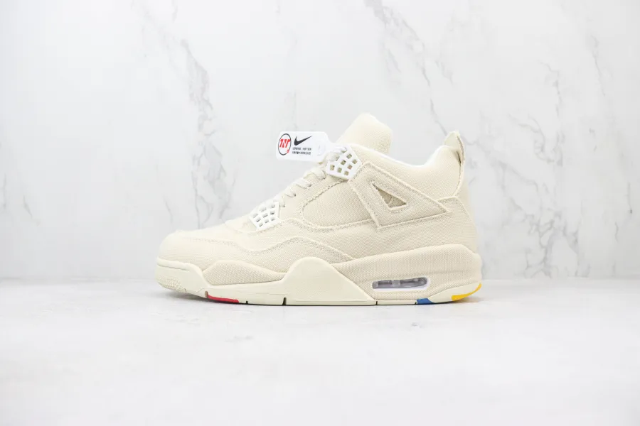 Wmns Air Jordan 4 Retro Blank Canvas 