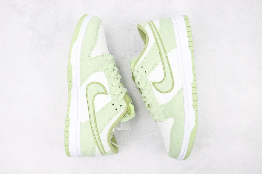 Dunk Low Wmns Fleece Pack Honeydew 