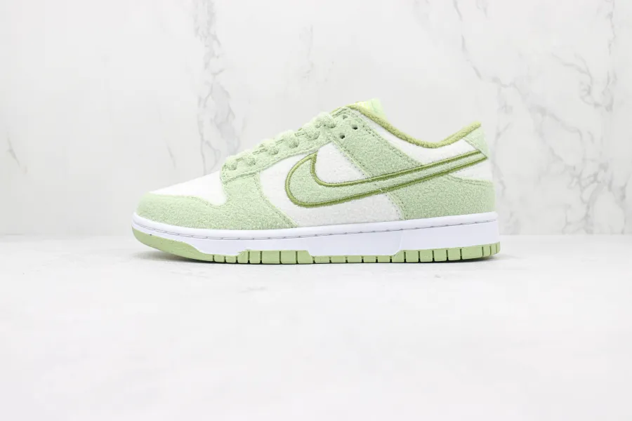 Dunk Low Wmns Fleece Pack Honeydew 