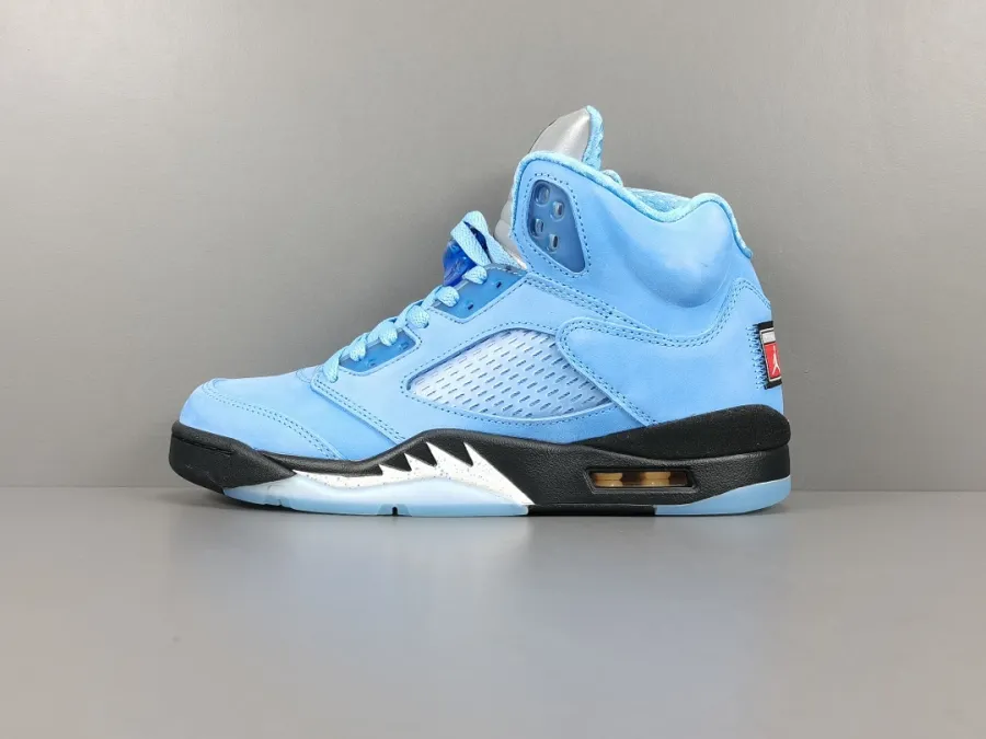 Air Jordan 5 Retro Unc  University Blue