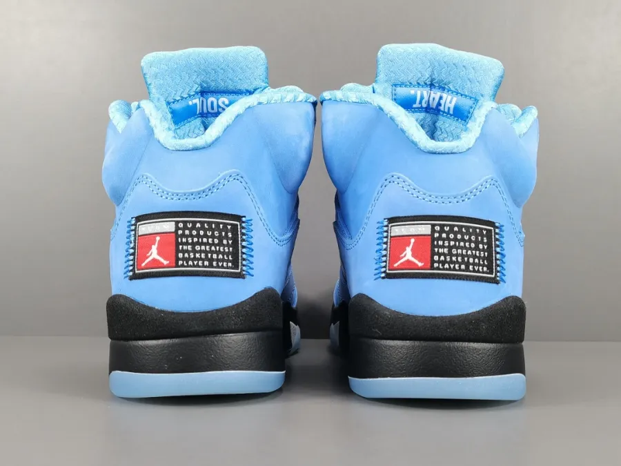 Air Jordan 5 Retro Unc  University Blue