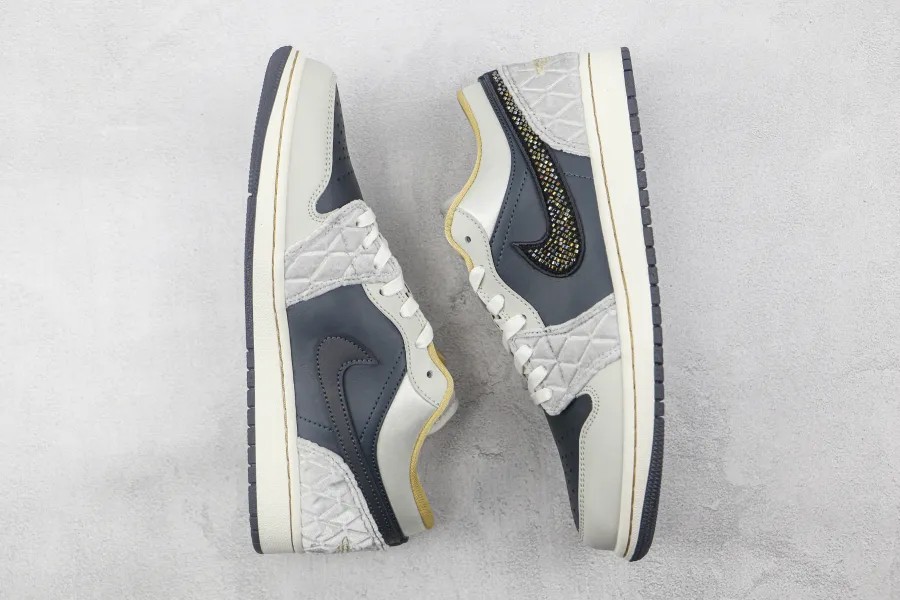 Air Jordan 1 Low Se Beaded Swoosh 