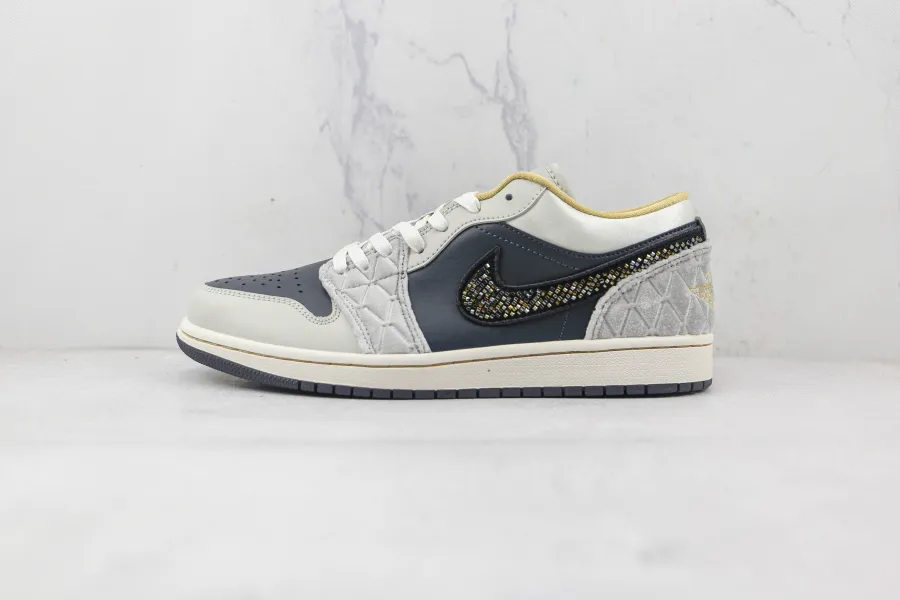 Air Jordan 1 Low Se Beaded Swoosh 