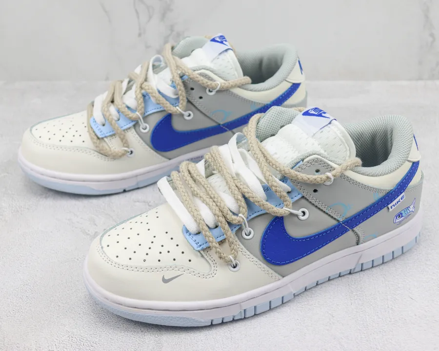 Nike Low Gs Lvory Hyper Royal 