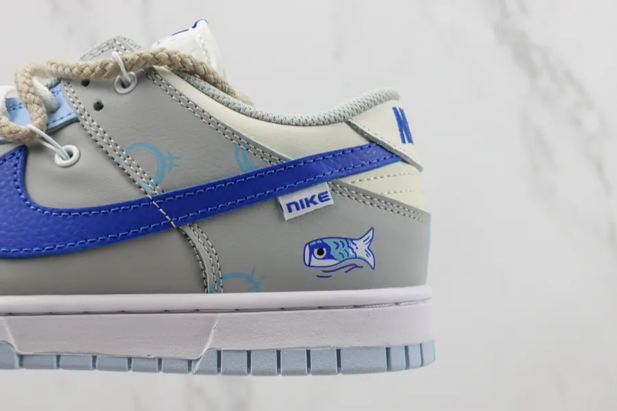 Nike Low Gs Lvory Hyper Royal 