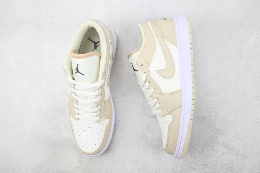 Air Jordan 1 Low Se Heavy Tan Leather 