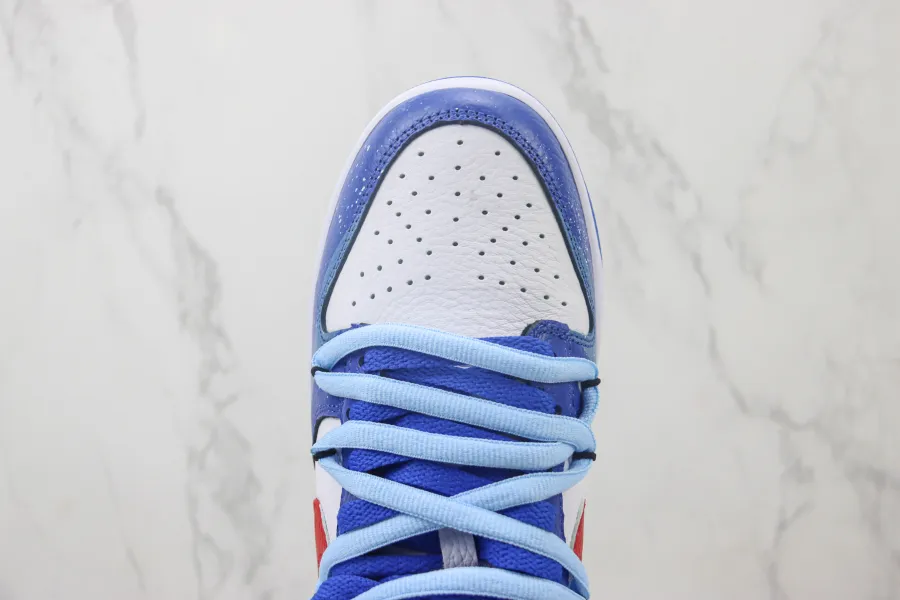 Nike Dunks Low White Black Blue