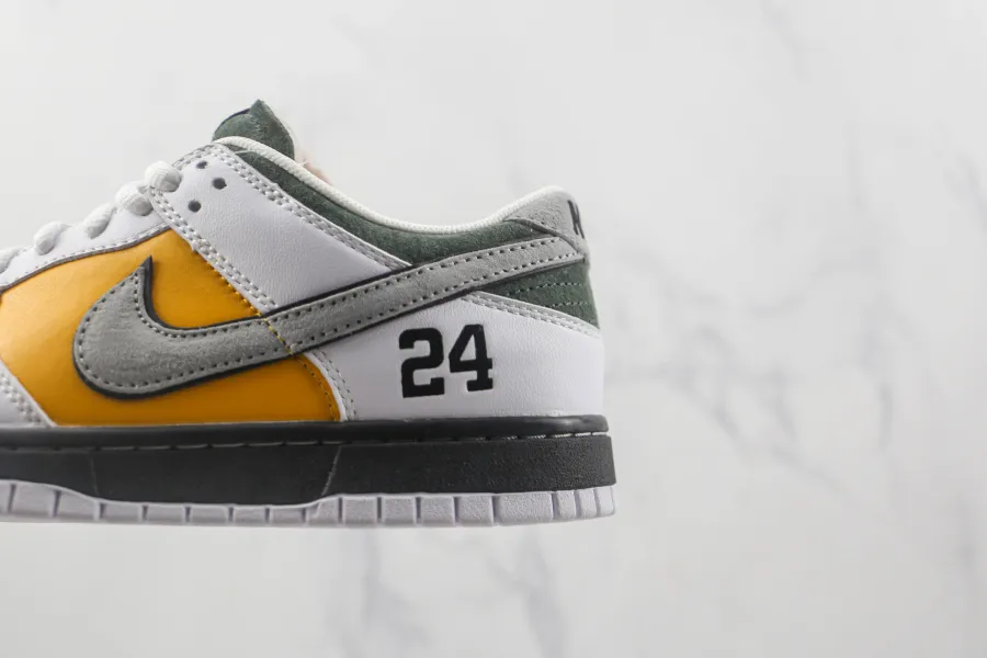 Sb Dunk Low White Yellow Green