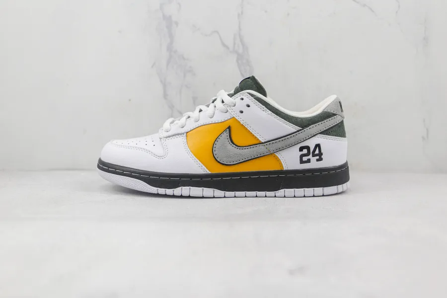 Sb Dunk Low White Yellow Green